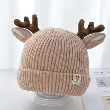 Christmas Reindeer Knitted Beanie - Joe Baby Products