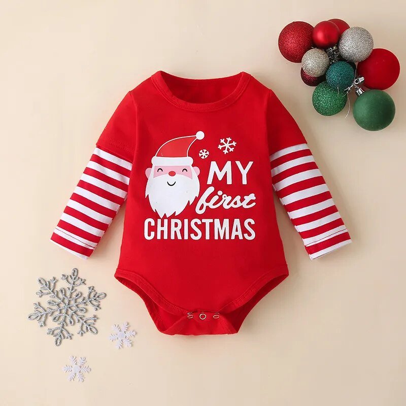 My First Christmas 3pc Clothes - Joe Baby Products